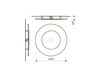 Scheme Wall light Noidesign PLANET PL PLAN 100 BCO Contemporary / Modern