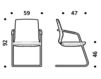 Scheme Armchair ICF Office 2015 25933622 Contemporary / Modern