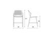Scheme Bar stool DELFI PLUS Talin 2015 DELFI PLUS 090/H Contemporary / Modern