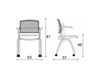Scheme Armchair NET NET 074/R Silver Scheme Armchair NET Talin 2015 NET 074/R Contemporary / Modern