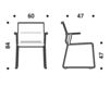 Scheme Armchair ICF Office 2015 3691702 289 Contemporary / Modern