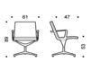Scheme Armchair 1973083 30B Blue Scheme Armchair ICF Office 2015 1973083 30B Contemporary / Modern
