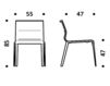 Scheme Chair 3686109 910 Ivory Scheme Chair ICF Office 2015 3686109 910 Contemporary / Modern