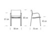Scheme Armchair Thonet 2015 S 361 F Contemporary / Modern