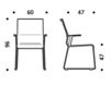 Scheme Armchair 3691619 98A Tobacco Scheme Armchair ICF Office 2015 3691619 98A Contemporary / Modern