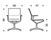 Scheme Armchair ICF Office 2015 3694813 30С Contemporary / Modern