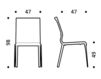 Scheme Chair 3688119 981 Bordo Scheme Chair ICF Office 2015 3688119 981 Contemporary / Modern