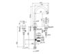 Scheme Wash basin mixer Fima - Carlo Frattini Olivia F5001CR Classical / Historical 
