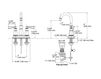 Scheme Wash basin mixer Archer Kohler 2015 K-11075-4-CP Contemporary / Modern