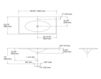Scheme Countertop wash basin Impressions Kohler 2015 K-3053-1-96 Minimalism / High-Tech