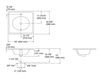 Scheme Countertop wash basin Impressions Kohler 2015 K-2791-1-G81 Contemporary / Modern