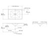 Scheme Countertop wash basin Impressions Kohler 2015 K-3049-1-96 Contemporary / Modern