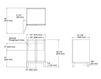 Scheme Wash basin cupboard Jacquard Kohler 2015 K-99500-LG-1WF Contemporary / Modern