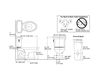 Scheme Floor mounted toilet Bancroft Kohler 2015 K-3827-7 Contemporary / Modern