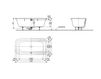 Scheme Bath tub Toto Europe GmbH 2015 PAY1800HPWE#W Contemporary / Modern