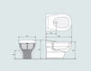Scheme Floor mounted bidet NEW SEAT Watergame Company 2015 BD902F2 BDD004F2+ NEW SEAT3 Classical / Historical 