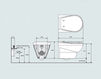 Scheme Floor mounted toilet NEW SEAT Watergame Company 2015 WC902F2 WC999F2-3 Loft / Fusion / Vintage / Retro