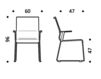 Scheme Armchair ICF Office 2015 3691613 509 Contemporary / Modern