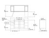 Scheme Wash basin cupboard Poplin Kohler 2015 K-99536-TKSD-1WB Contemporary / Modern