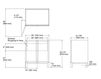 Scheme Wash basin cupboard Jacquard Kohler 2015 K-99502-LG-1WC Contemporary / Modern