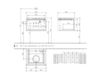 Scheme Wash basin cupboard LEGATO Villeroy & Boch Bathroom and Wellness B101 00 Contemporary / Modern
