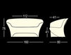 Scheme Terrace couch OHLA Plust LIGHTS 8304 A4182+YELLOW Minimalism / High-Tech