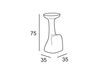 Scheme Bar stool ARMILLARIA Plust FURNITURE 6249T N4 Minimalism / High-Tech