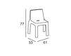 Scheme Chair SIMPLE Plust FURNITURE 6257 C1 Minimalism / High-Tech