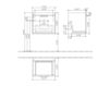 Scheme Wash basin cupboard SENTIQUE Villeroy & Boch Bathroom and Wellness A855 00 Contemporary / Modern