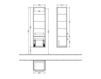 Scheme Bathroom shelf  UP2U Villeroy & Boch Bathroom and Wellness B841 00 XX Contemporary / Modern