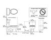 Scheme Floor mounted toilet Archer Kohler 2015 K-3639-7 Contemporary / Modern