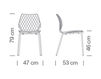 Scheme Chair Metalmobil Uni 2013 550 CR+Black Contemporary / Modern