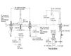 Scheme Wash basin mixer Purist Kohler 2015 K-14407-4-BN Contemporary / Modern