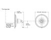 Scheme Thermostatic mixer Devonshire Kohler 2015 K-T10357-4-BN Contemporary / Modern
