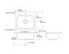 Scheme Countertop wash basin Staccato Kohler 2015 K-3362-1-NA Contemporary / Modern