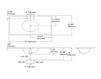 Scheme Countertop wash basin Impressions Kohler 2015 K-2798-8-G85 Contemporary / Modern