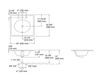 Scheme Countertop wash basin Impressions Kohler 2015 K-2791-8-G81 Contemporary / Modern