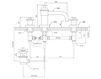 Scheme Wash basin mixer Volevatch Grand Hotel GH/D8-E4-P1 Contemporary / Modern