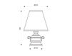 Scheme Table lamp Laura Suardi srl Unipersonale  Lighting 2209.LP Contemporary / Modern
