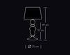 Scheme Table lamp NETTUNO Velab 2015 51026 Classical / Historical 