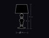 Scheme Table lamp NETTUNO Velab 2015 51024 Classical / Historical 