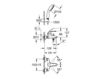 Scheme Wall mixer  Eurosmart Grohe 2015 33 302 002 Minimalism / High-Tech
