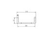 Scheme Towel holder Jado Jes H2077AA Contemporary / Modern