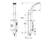 Scheme Shower fittings  Ondus Grohe 2012 27 191 000 Contemporary / Modern