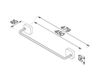 Scheme Towel holder Geesa 2015 912407-02-45 Contemporary / Modern