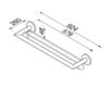 Scheme Towel holder Geesa 2015 916552-02 Contemporary / Modern