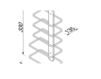 Scheme Towel holder Geesa 2015 91125 Contemporary / Modern