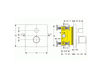 Scheme Thermostatic mixer Jado Glance A5455AA Minimalism / High-Tech