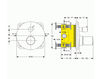Scheme Thermostatic mixer Jado IQ A5471AA Minimalism / High-Tech
