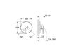 Scheme Built-in mixer Lineare Grohe 2012 19 296 000 Contemporary / Modern